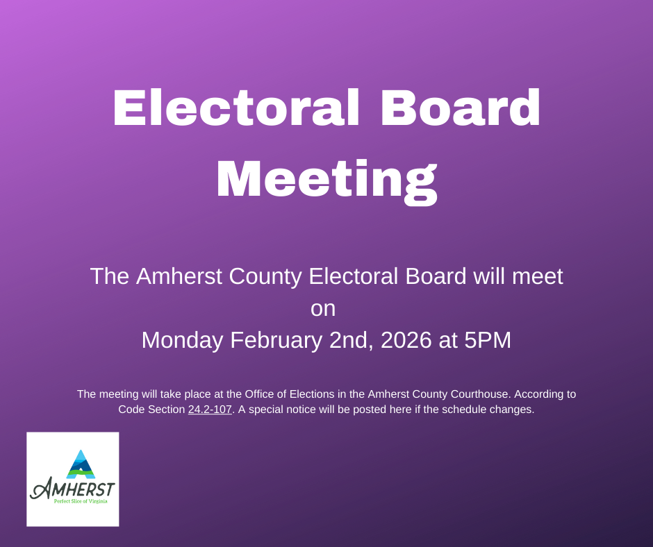 Electoral Board Meeting 2.2.26